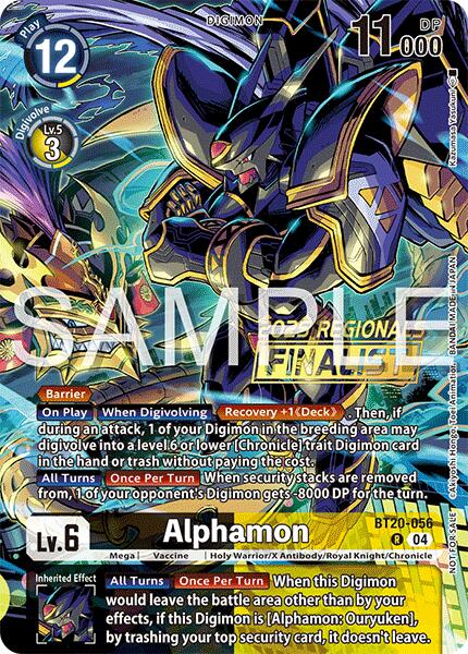 Alphamon [BT20-056] (Regionals 25-26 Season 2 Finalist) [Release Special Booster Ver.2.0] - Destination Retro