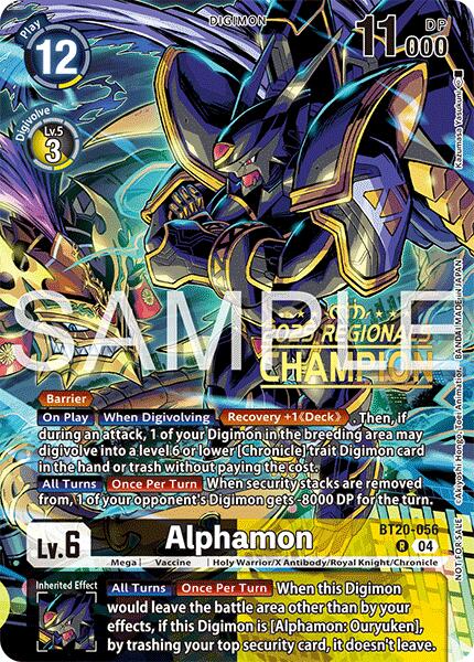 Alphamon [BT20-056] (Regionals 25-26 Season 2 Champion) [Release Special Booster Ver.2.0] - Destination Retro