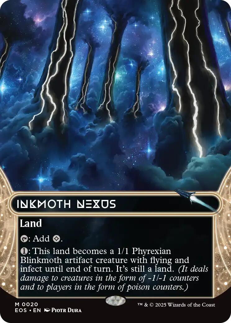 Inkmoth Nexus (0020) (Borderless) [Edge of Eternities: Stellar Sights] - Destination Retro