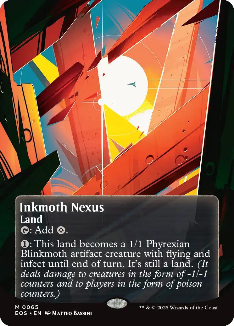 Inkmoth Nexus (0065) (Borderless) [Edge of Eternities: Stellar Sights] - Destination Retro