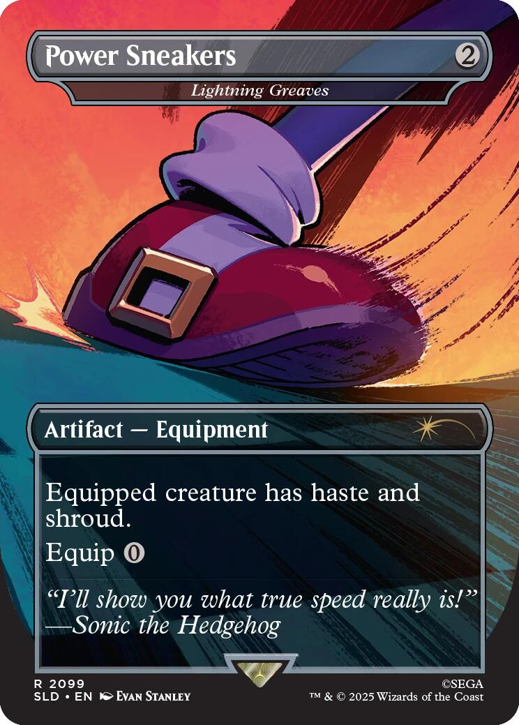 Power Sneakers - Lightning Greaves [Secret Lair Drop Series] - Destination Retro