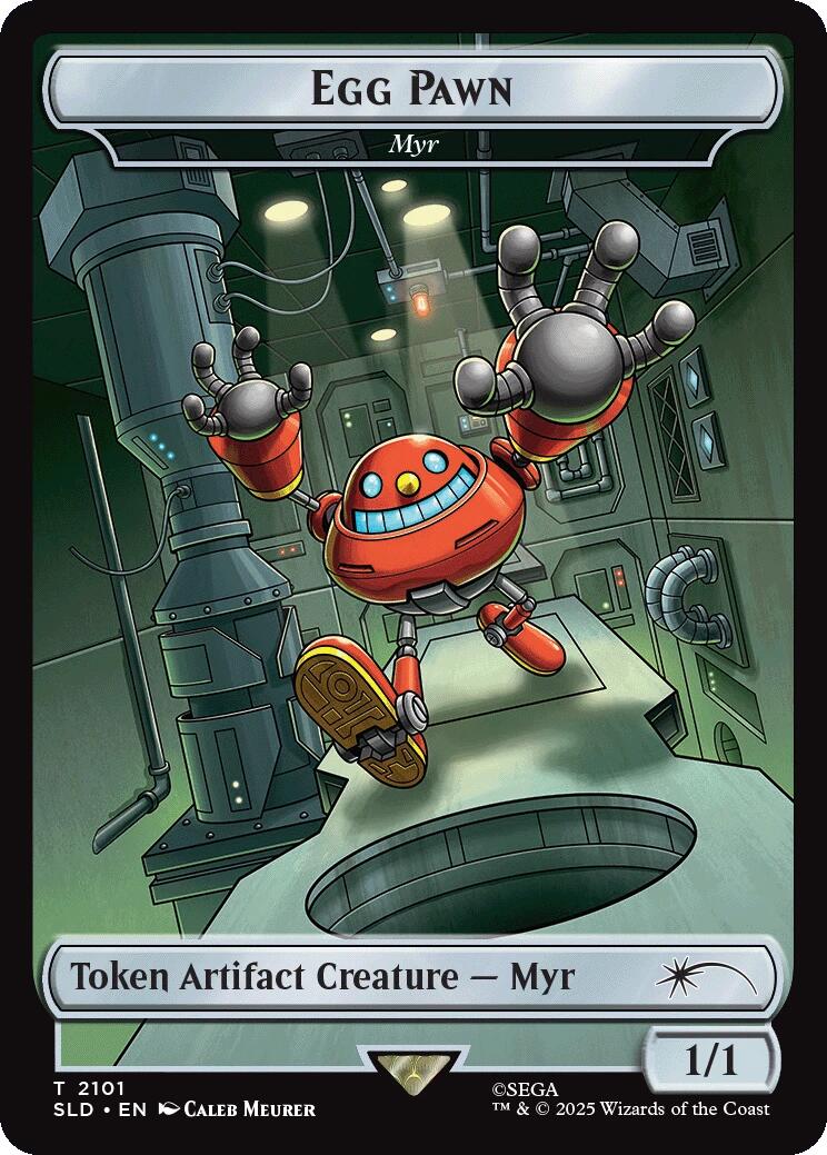 Egg Pawn - Myr Token [Secret Lair Drop Series] - Destination Retro