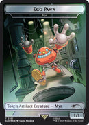 Egg Pawn - Myr Token (Rainbow Foil) [Secret Lair Drop Series] - Destination Retro