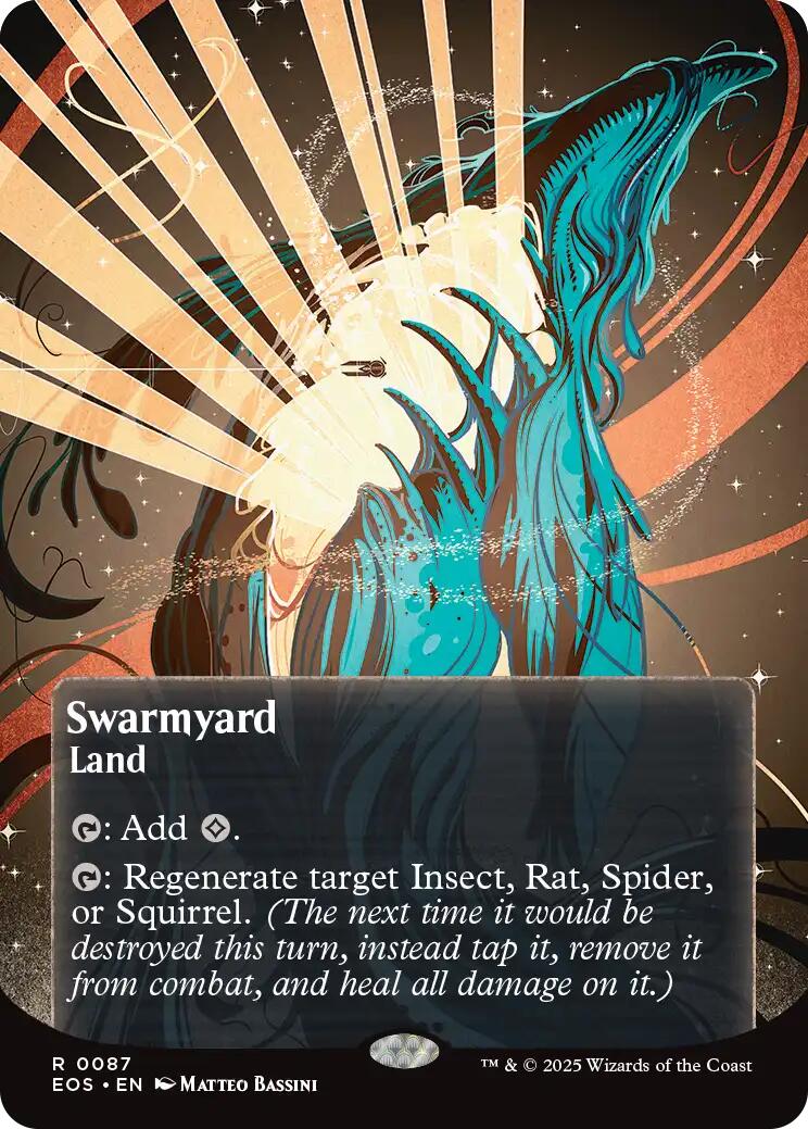 Swarmyard (0087) (Borderless) [Edge of Eternities: Stellar Sights] - Destination Retro