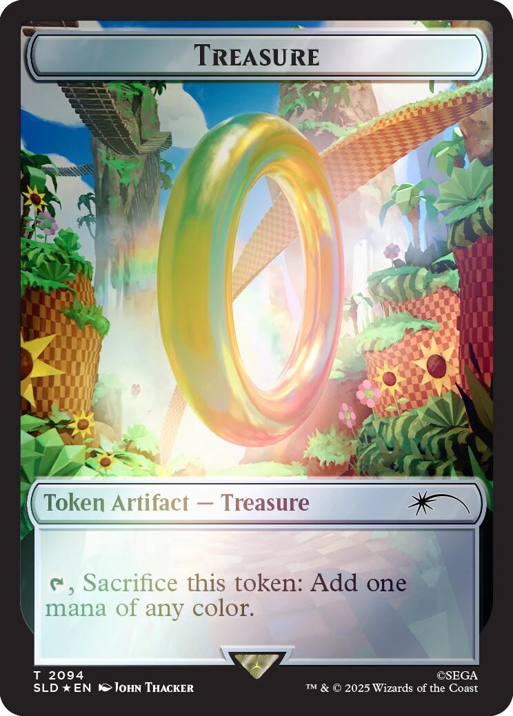 Treasure Token (2094) (Rainbow Foil) [Secret Lair Drop Series] - Destination Retro