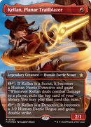 Kellan, Planar Trailblazer (Borderless) (Mana Foil) [Foundations] - Destination Retro