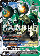 Raidenmon ACE [BT22-066] [Cyber Eden Release Event Cards] - Destination Retro