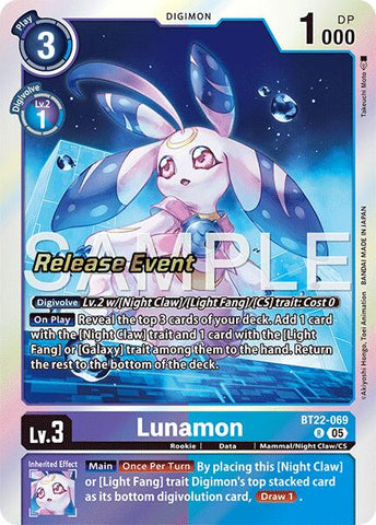 Lunamon [BT22-069] [Cyber Eden Release Event Cards] - Destination Retro