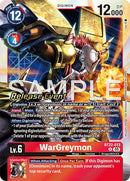 WarGreymon [BT22-013] [Cyber Eden Release Event Cards] - Destination Retro