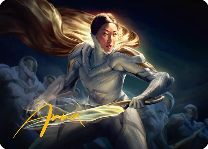 Cosmogrand Zenith Art Card (Gold-Stamped Signature) [Edge of Eternities Art Series] - Destination Retro