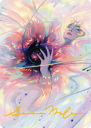 Beyond the Quiet Art Card (Gold-Stamped Signature) [Edge of Eternities Art Series] - Destination Retro