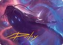 Starbreach Whale Art Card (Gold-Stamped Signature) [Edge of Eternities Art Series] - Destination Retro