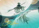 Weftwalking Art Card (Gold-Stamped Signature) [Edge of Eternities Art Series] - Destination Retro