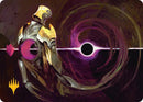 Gravkill Art Card (Gold-Stamped Planeswalker Symbol) [Edge of Eternities Art Series] - Destination Retro