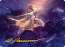 Syr Vondam, Sunstar Exemplar Art Card (Gold-Stamped Signature) [Edge of Eternities Art Series] - Destination Retro