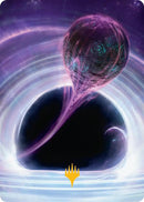 Susur Secundi, Void Altar Art Card (Gold-Stamped Planeswalker Symbol) [Edge of Eternities Art Series] - Destination Retro