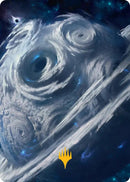 Uthros, Titanic Godcore Art Card (Gold-Stamped Planeswalker Symbol) [Edge of Eternities Art Series] - Destination Retro