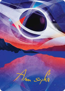 Mirrorpool Art Card (Gold-Stamped Signature) [Edge of Eternities Art Series] - Destination Retro