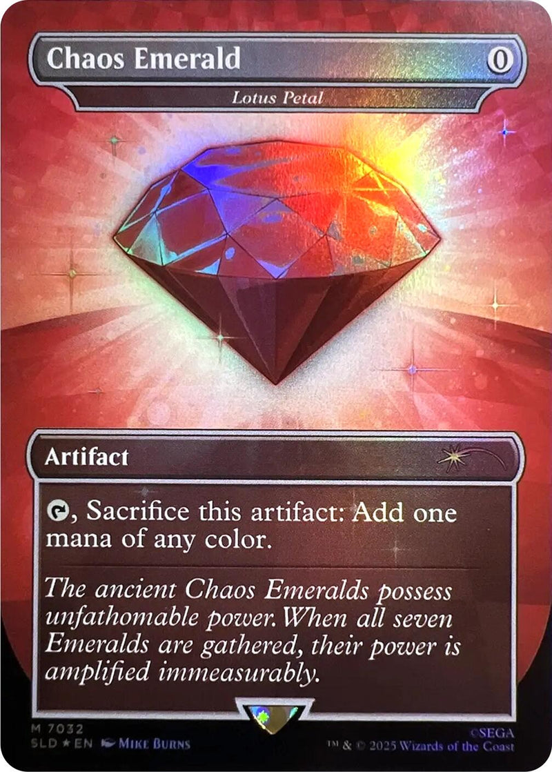 Chaos Emerald - Lotus Petal (7032) [Secret Lair Drop Series] - Destination Retro