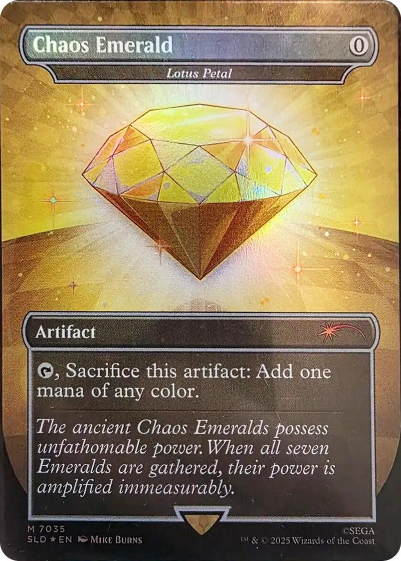 Chaos Emerald - Lotus Petal (7035) [Secret Lair Drop Series] - Destination Retro