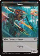 Insect // Elemental (0008) Double-Sided Token [Edge of Eternities Commander Tokens] - Destination Retro