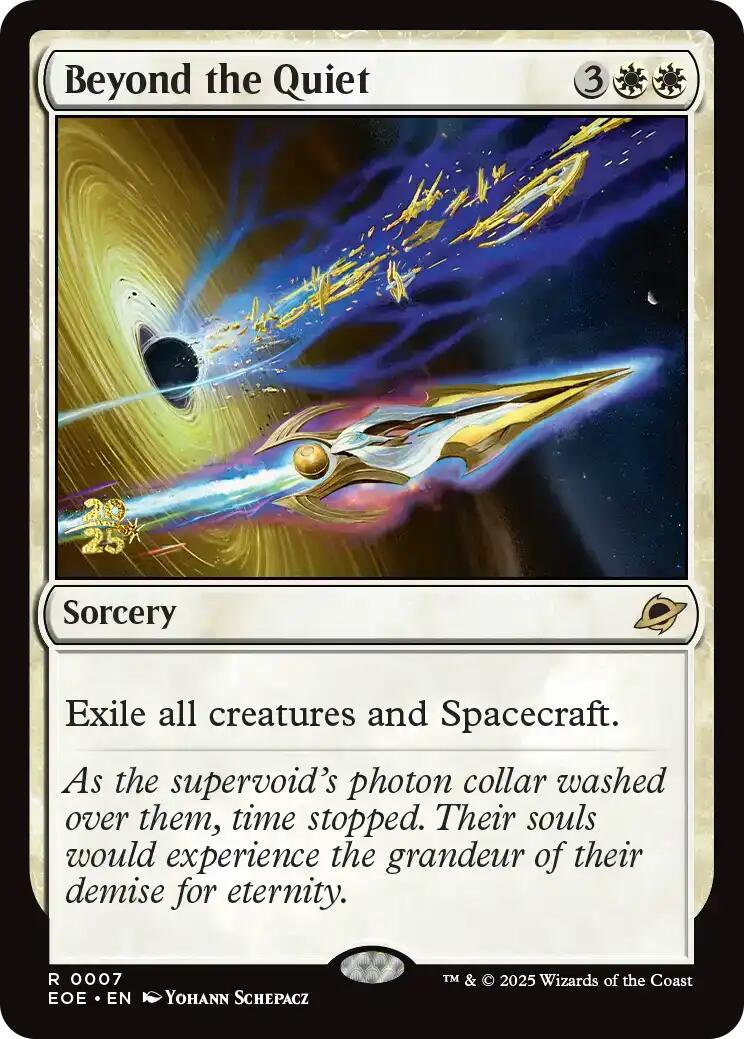 Beyond the Quiet [Edge of Eternities Prerelease Promos] - Destination Retro