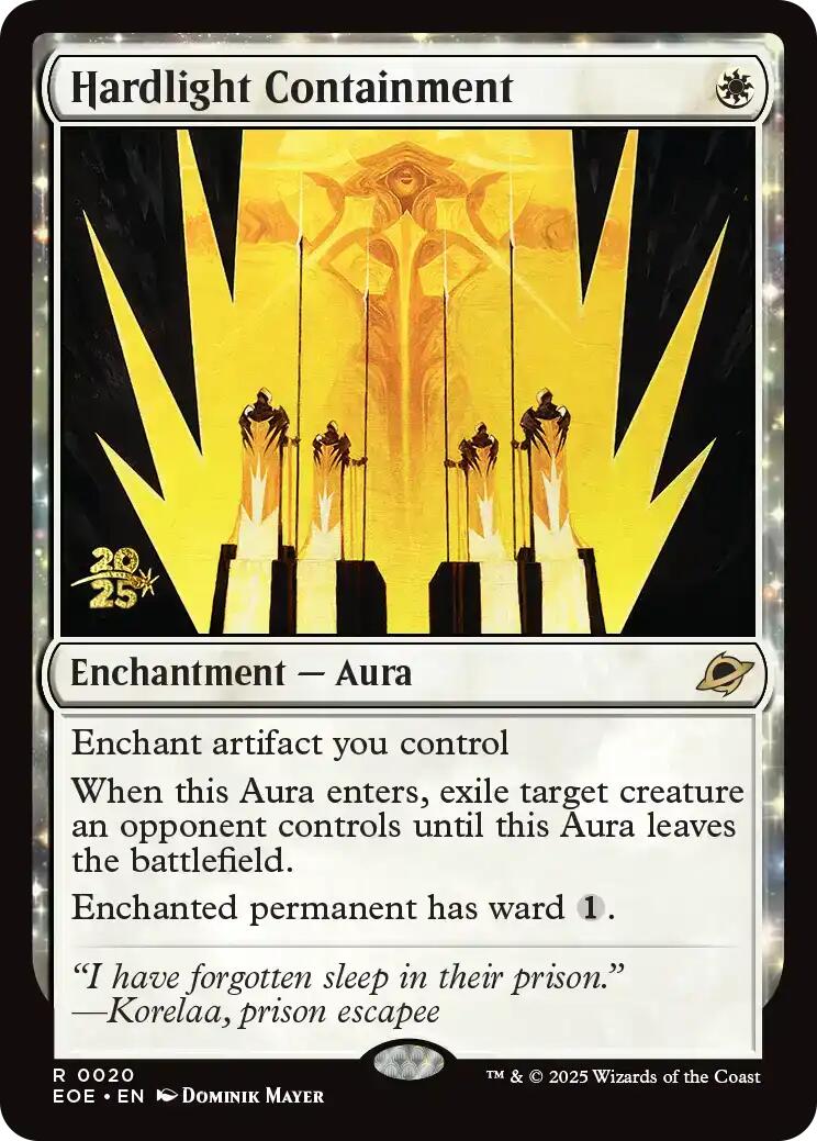 Hardlight Containment [Edge of Eternities Prerelease Promos] - Destination Retro