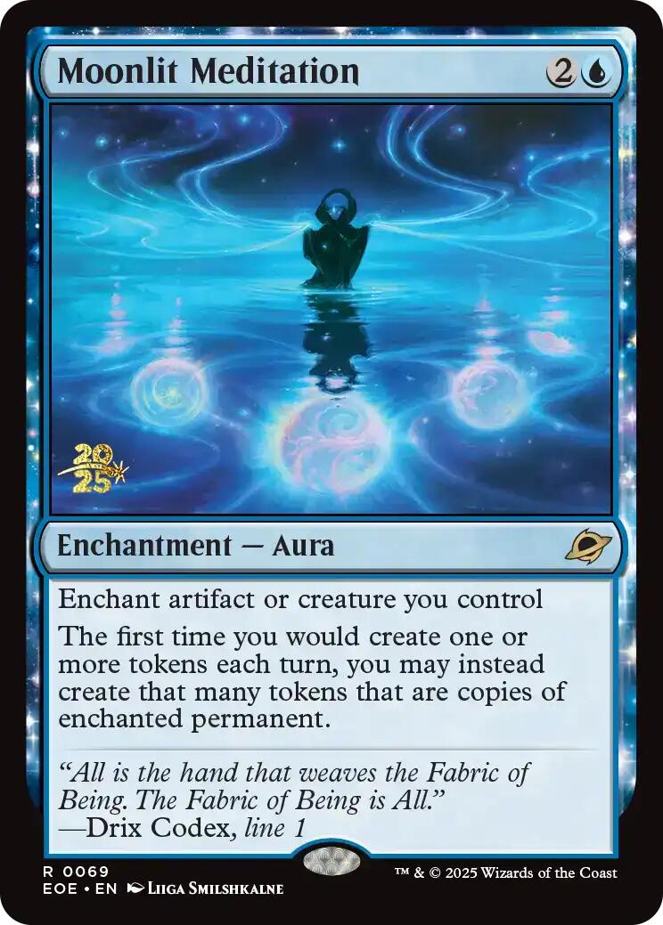 Moonlit Meditation [Edge of Eternities Prerelease Promos] - Destination Retro