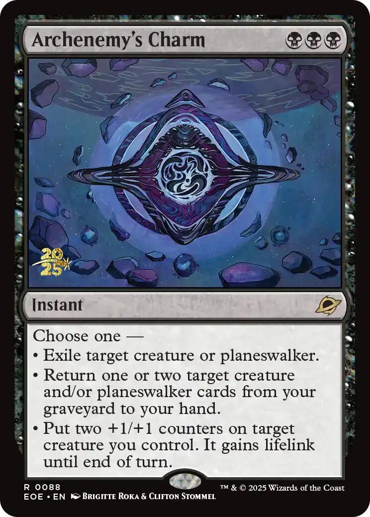 Archenemy's Charm [Edge of Eternities Prerelease Promos] - Destination Retro