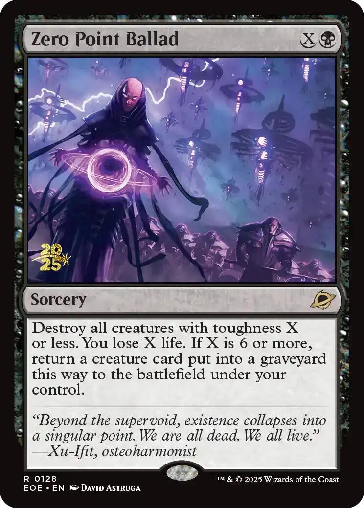 Zero Point Ballad [Edge of Eternities Prerelease Promos] - Destination Retro