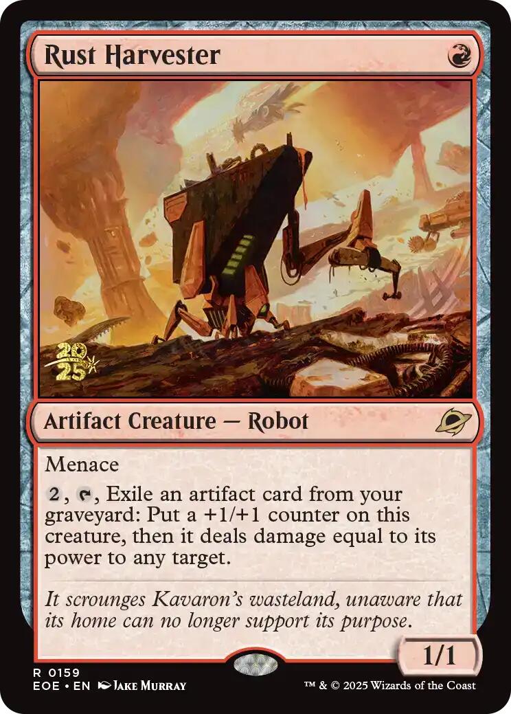 Rust Harvester [Edge of Eternities Prerelease Promos] - Destination Retro