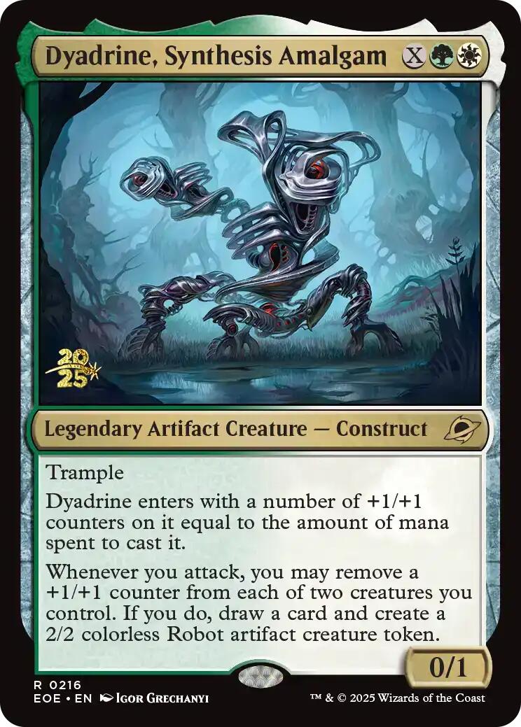 Dyadrine, Synthesis Amalgam [Edge of Eternities Prerelease Promos] - Destination Retro
