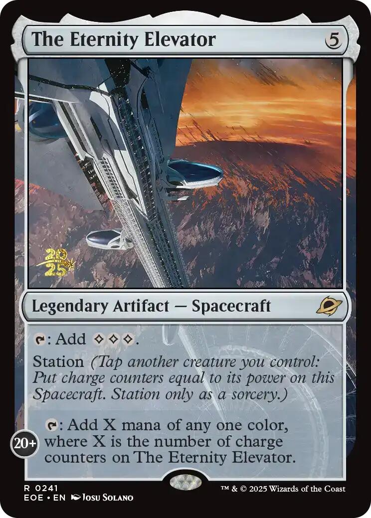 The Eternity Elevator [Edge of Eternities Prerelease Promos] - Destination Retro