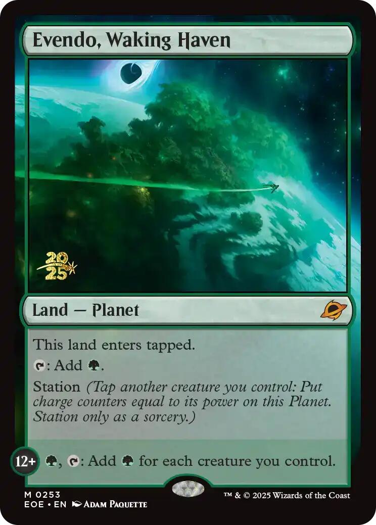 Evendo, Waking Haven [Edge of Eternities Prerelease Promos] - Destination Retro