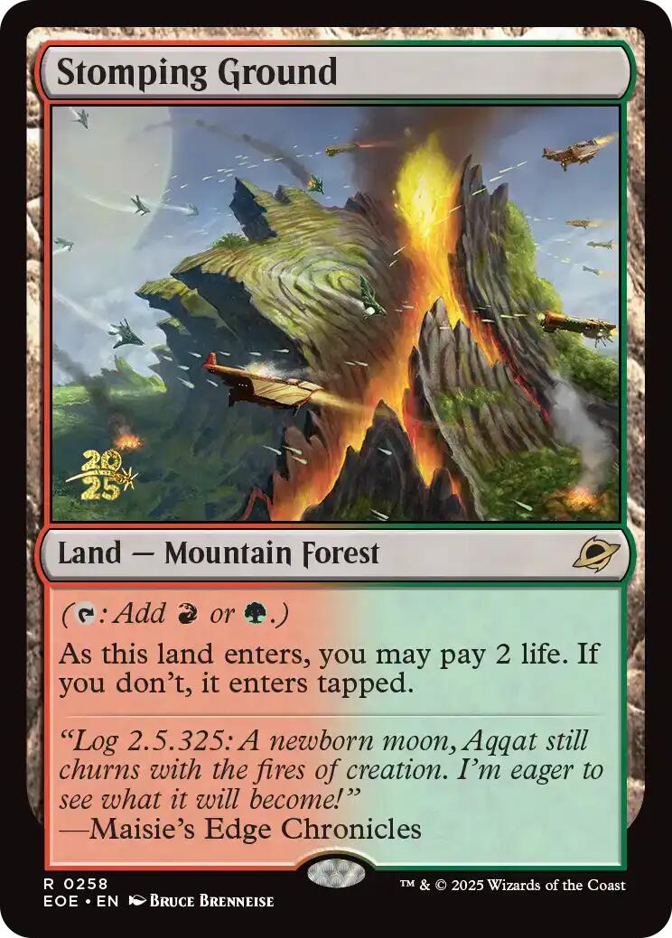 Stomping Ground [Edge of Eternities Prerelease Promos] - Destination Retro
