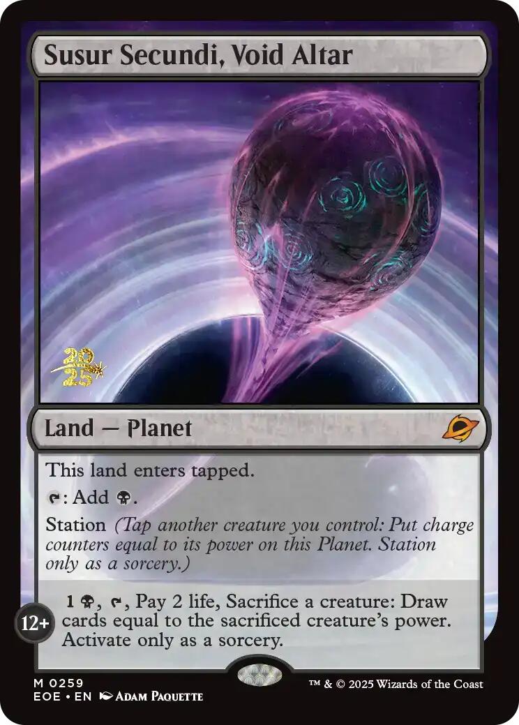Susur Secundi, Void Altar [Edge of Eternities Prerelease Promos] - Destination Retro