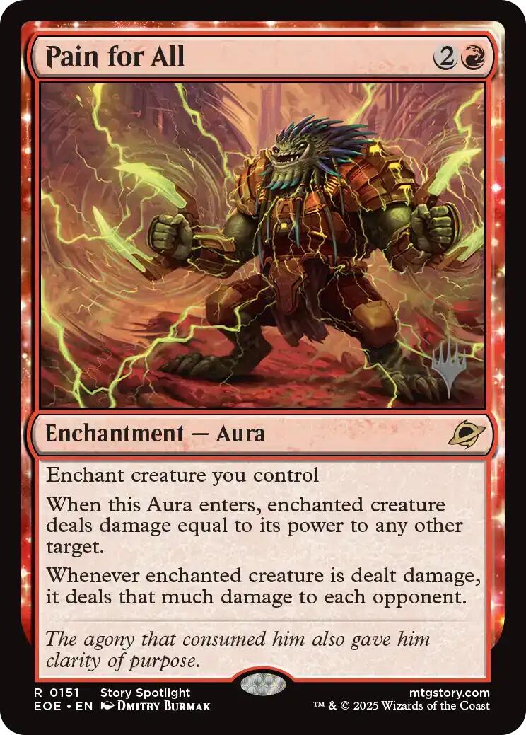Pain for All (Promo Pack) [Edge of Eternities Promo Pack] - Destination Retro