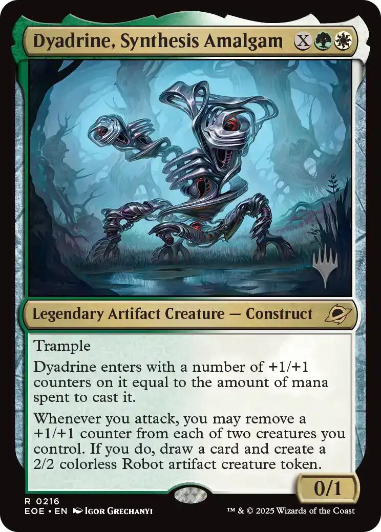 Dyadrine, Synthesis Amalgam (Promo Pack) [Edge of Eternities Promo Pack] - Destination Retro