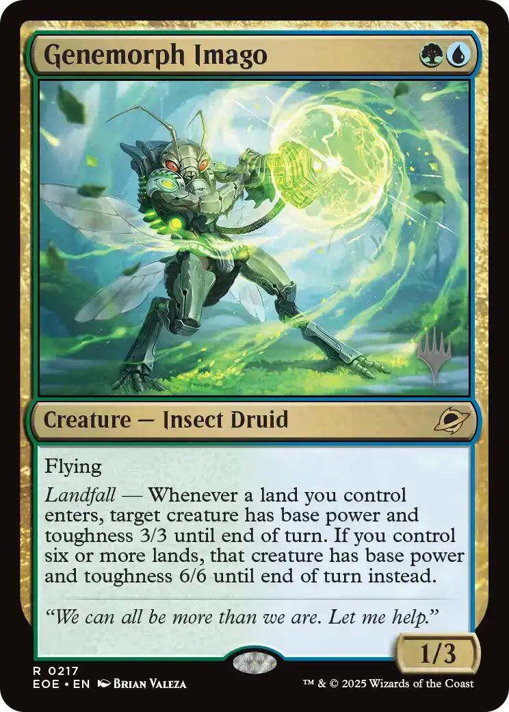 Genemorph Imago (Promo Pack) [Edge of Eternities Promo Pack] - Destination Retro