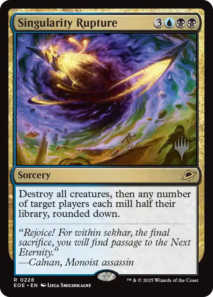 Singularity Rupture (Promo Pack) [Edge of Eternities Promo Pack] - Destination Retro