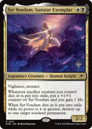 Syr Vondam, Sunstar Exemplar (Promo Pack) [Edge of Eternities Promo Pack] - Destination Retro