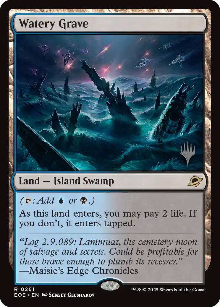 Watery Grave (Promo Pack) [Edge of Eternities Promo Pack] - Destination Retro
