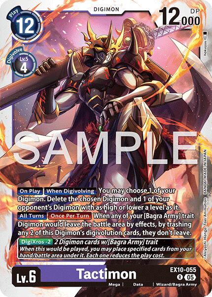 Tactimon [EX10-055] [Sinister Order] - Destination Retro