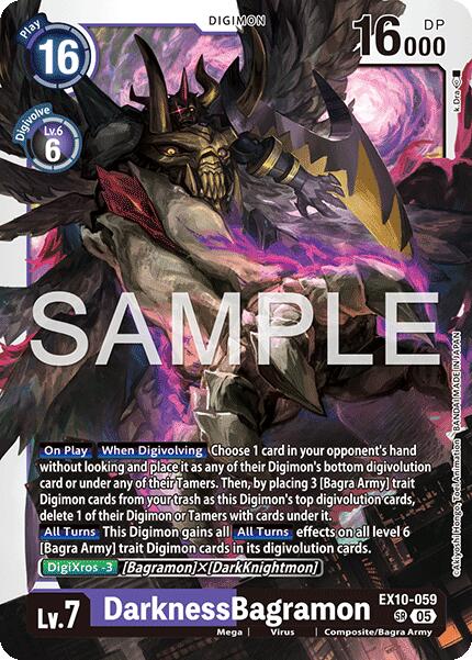 DarknessBagramon [EX10-059] [Sinister Order] - Destination Retro