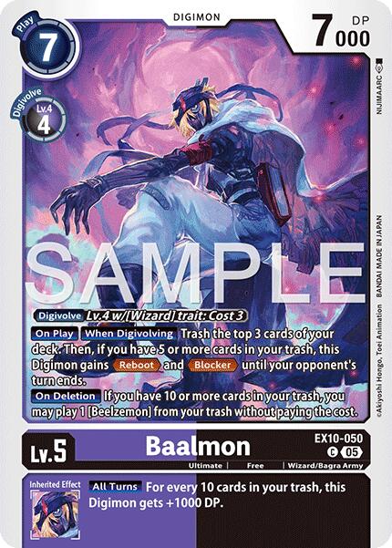 Baalmon [EX10-050] [Sinister Order] - Destination Retro