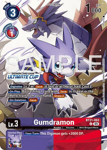 Gumdramon [BT21-063] (Ultimate Cup 25-26 Season 2) [World Convergence] - Destination Retro