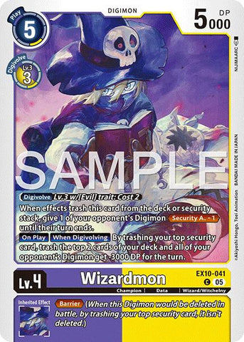 Wizardmon [EX10-041] [Sinister Order] - Destination Retro