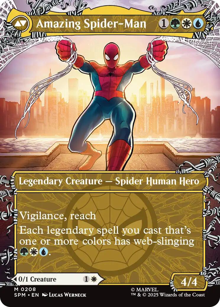Peter Parker (0208) (Borderless) [Marvel's Spider-Man] - Destination Retro