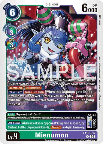 Mienumon [EX10-017] [Sinister Order] - Destination Retro
