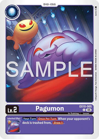 Pagumon [EX10-005] [Sinister Order] - Destination Retro
